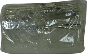 Küçük Boy Atlet Geri Dönüşüm Granül Çanta Poşet 40X25 Cm Kalın Gri 1000 Gr 1 Paket