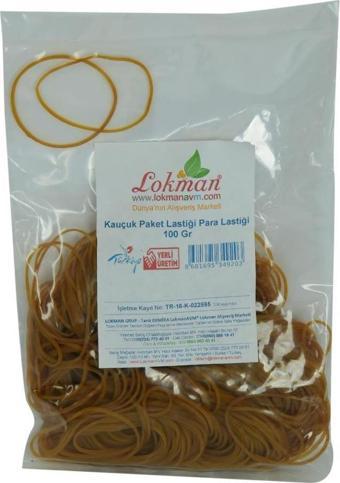 LokmanAVM Kauçuk Paket Lastiği Para Lastiği 100 Gr Paket