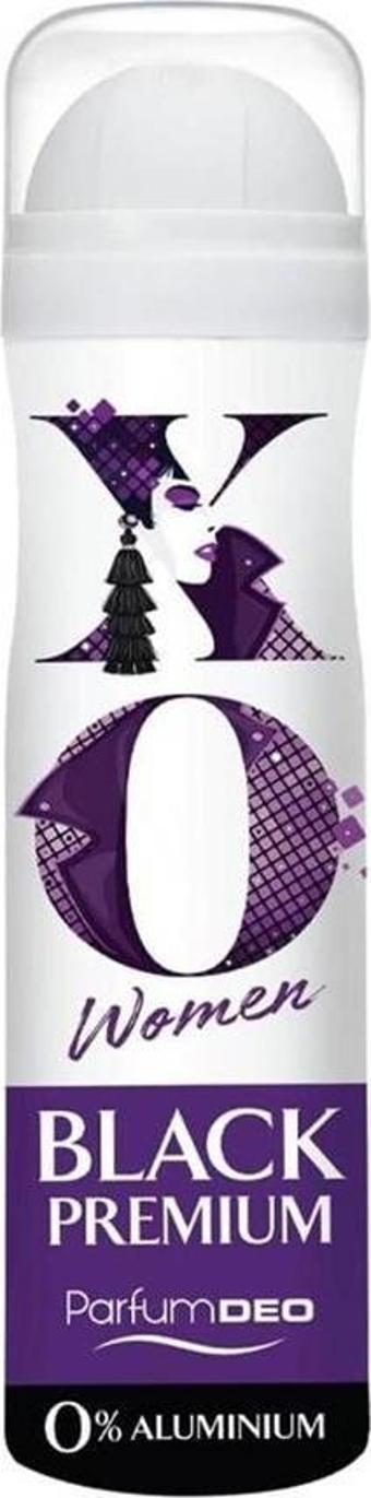 Xo Black Premium Kadın Deodorant 150ML