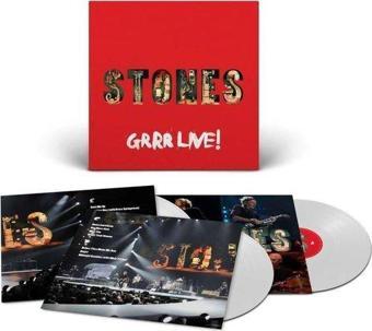 Rolling Stones Grrr Live! (Limited Edition - White Vinyl) Plak - The Rolling Stones