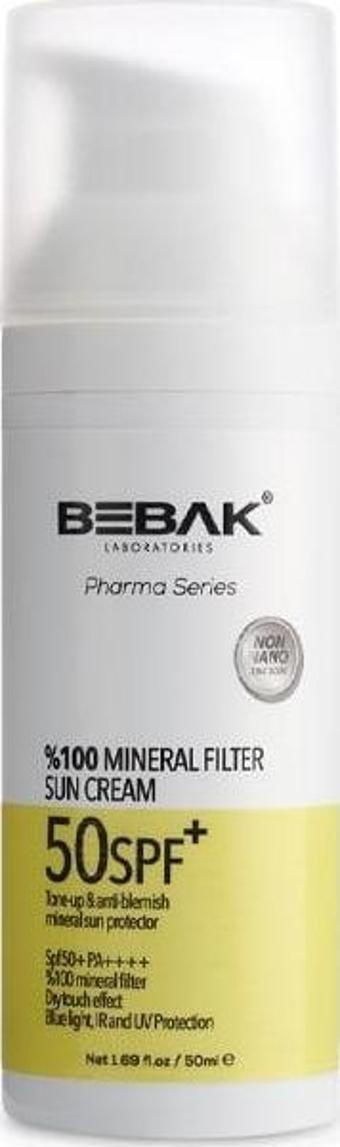 BEBAK PHARMA MİNERAL GÜNEŞ KREMİ SPF50+ 50 ML