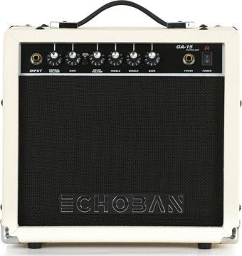 Echoban Ga15 15 Watt Beyaz Gitar Amfisi