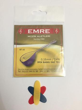 Emre 0.16Mm Ipek Bamlı Saz Teli