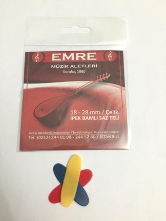 Emre 0.18Mm 0.28Mm Ipek Bamlı Bağlama Teli