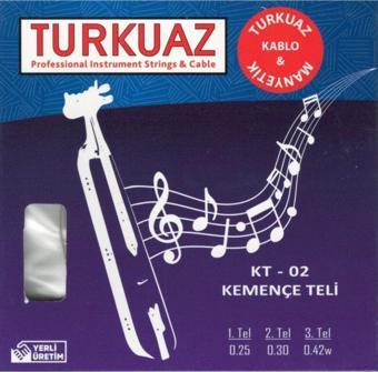 Turkuaz Kt-02 Takım Tel Kemençe Teli