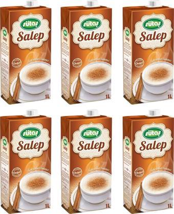 Sütaş Salep 1 lt x 6 Adet