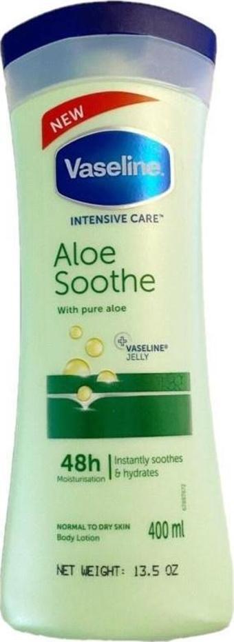 Vaseline Vücut Losyonu Aloe Soothe Aloe Vera Özlü 400ML