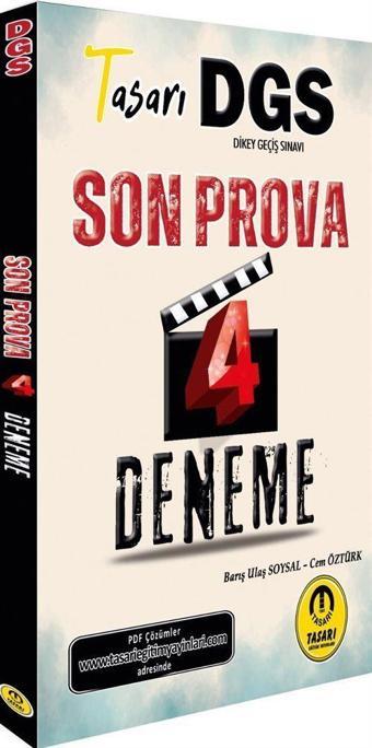 DGS Son Prova 4 Çözümlü Deneme - Tasarı Akademi