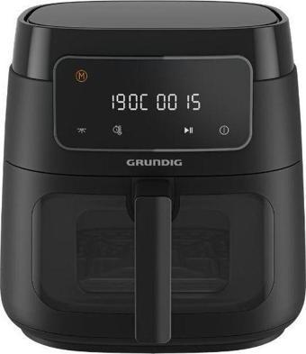 Grundig Fry 7320 Cookfit Xxl Camlı Airfryer 7,6 Litre Siyah