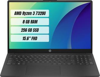 Hp 15-fc0003nt Amd Ryzen 3 7320u 8 Gb 256 Gb Ssd Freedos 15.6" Fhd Taşınabilir Bilgisayar 7p6e7ea