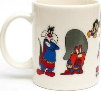 Mabbels Warner Bros 100.Yıl Özel Seri Porselen Looney Tunes Friends Kupa