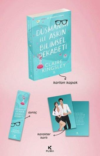 Düşmanım İle Aşkın Bilimsel Rekabeti - Dirty Martini Running Clup Serisi 2. Kitap - Ayraç ve Karakte - Claire Kingsley - Pukka Yayınları