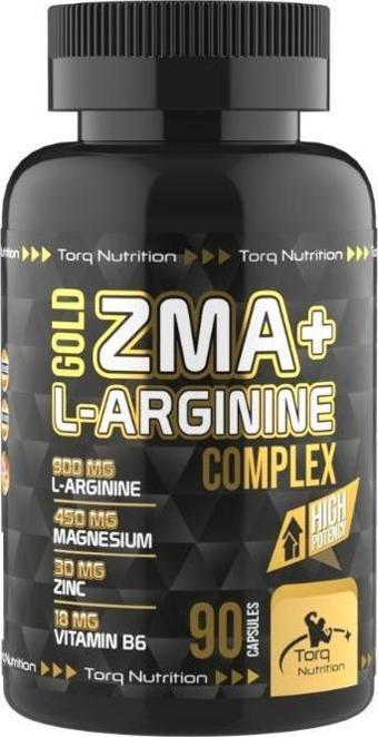 Torq Nutrition Gold ZMA + L-Arginine Complex 90 Kapsül