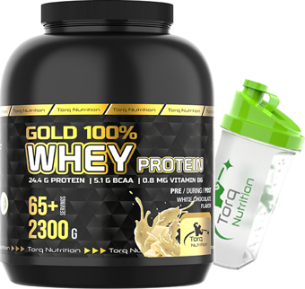 Torq Nutrition Gold Whey Protein Beyaz Çikolata Aromalı 2300 gr