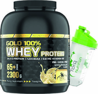 Torq Nutrition Gold Whey Protein Beyaz Çikolata Aromalı 2300 gr