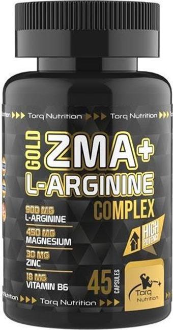 Torq Nutrition Gold ZMA + L-Arginine Complex 45 Kapsül