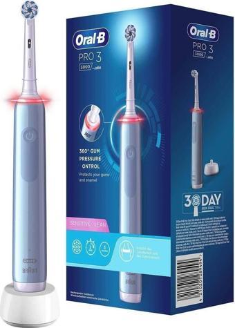 Oral-B Pro 3 3000 Sensitive Clean Şarj Edilebilir Diş Fırçası