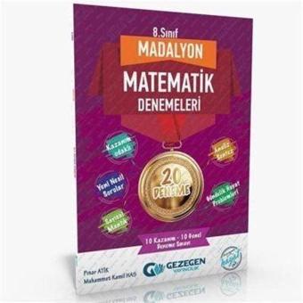 8.Sınıf Madalyon Matematik Denemeleri - Gezegen Yayıncılık