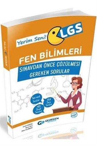 LGS Yerim Seni Fen Bilimleri Sınavdan Önce Çözülmesi Gereken Sorular - Gezegen Yayıncılık