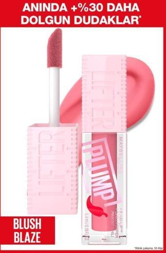 Maybelline New York Lifter Plump Dudak Parlatıcısı 001 Blush Blaze