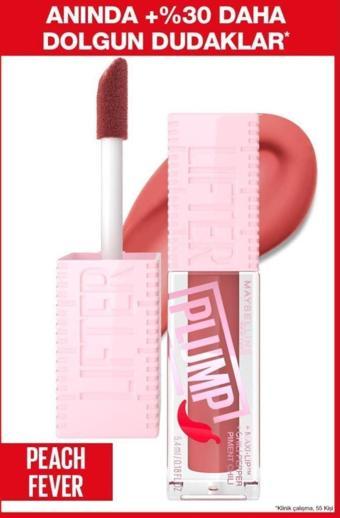 Maybelline New York Lifter Plump Dudak Parlatıcısı 005 Peach Fever