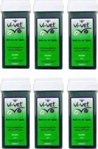 Vi-Vet Vivet Azulen Kartuş Sir Ağda 100 ml 6'lı Set