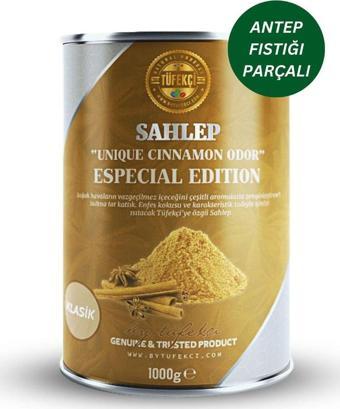 By Tüfekçi Antep Fıstık Parçacıklı Salep Gerçek Şeker 1000 Gr