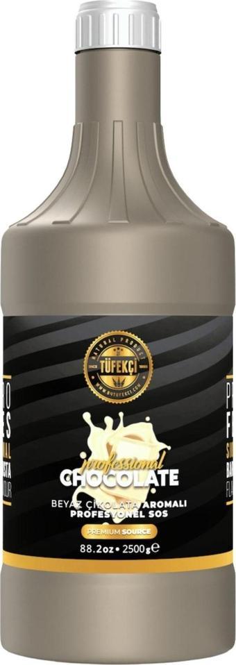 By Tüfekçi Beyaz Çikolata Profesyonel Bar Sos 82.2 Oz 2500 Gr