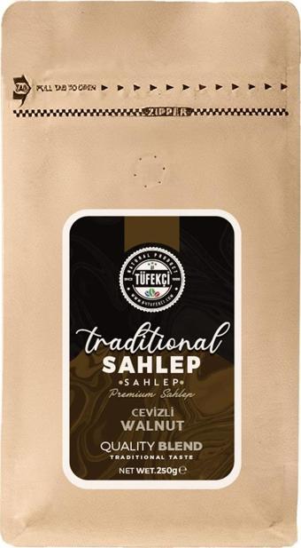 By Tüfekçi Ceviz Aromalı Salep 250 Gr