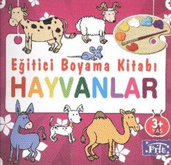 Eğitici Boyama Kitabı-Hayvanlar - Kolektif  - Parıltı Yayınları