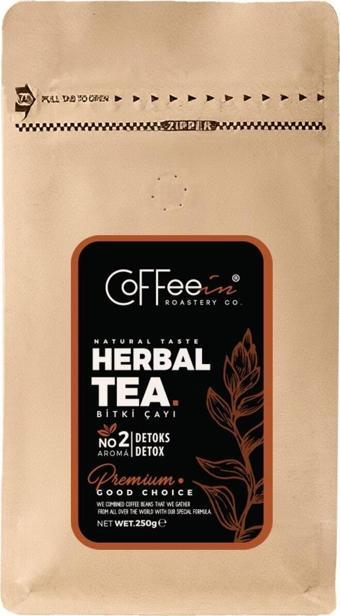 Coffeein Detox Çayı (Karışık Bitki Çayı) - 250 Gram 80 Bardak %100 Doğal Içerikler