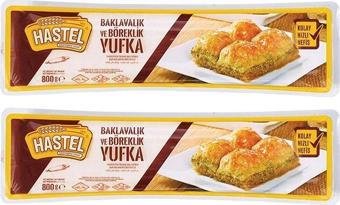 Hastel Baklavalık Yufka 800 gr. x 2 Adet