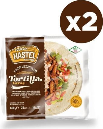 Hastel Tortilla Lavaş 10 Adet 650 Gr X 2 Paket