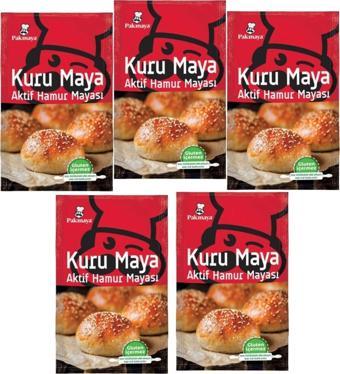 Pakmaya Kuru Hamur Mayası 100 Gr 5 Paket