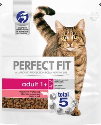 Perfect Fit Biftekli Yetişkin Kedi Maması 750 Gr