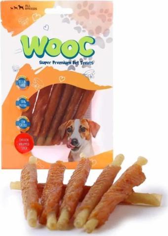 Wooc Tavuk Sargılı Natural Stick Köpek Ödülü 80 Gr