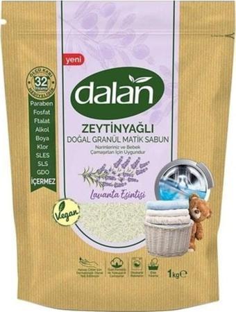 Zeytinyağlı Doğal Granül Matik Sabun Lavanta Esintisi 1000 gr