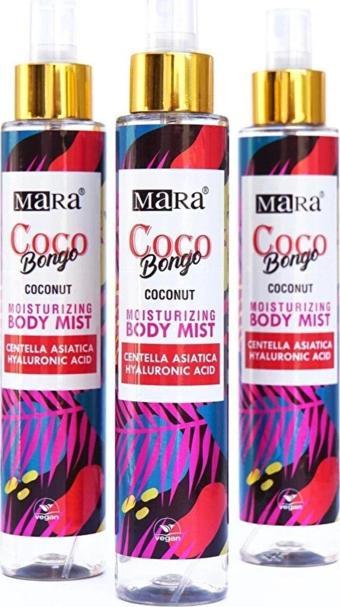 Coco Bongo Centella Asiatica Ve Hyalüronik Asit Içeren Vücut Spreyi 150 Ml 3 Lü Set