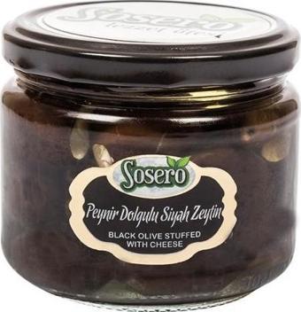 Sosero Peynir Dolgulu Siyah Zeytin 290 g ℮