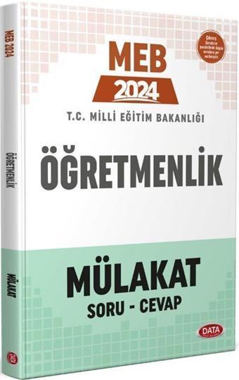 2024 Öğretmenlik Mülakat Sınavı Hazırlık Kitabı - Data Yayınları