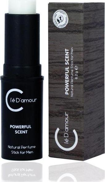 Powerful Scent (Aromatik/Odunsu) Men - Erkek Stick Parfüm 6.2 gr - Vegan