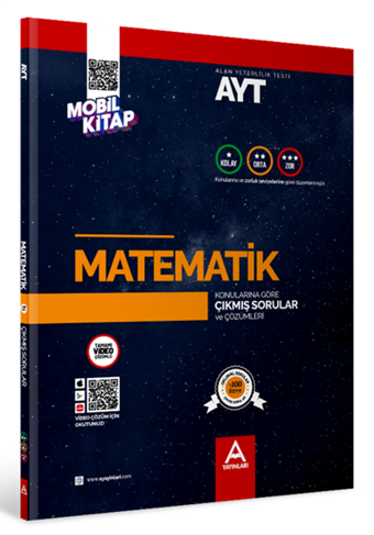 A Yayınları YKS AYT Matematik Konularına Göre Çıkmış Sorular Video Çözümlü - A Yayınları