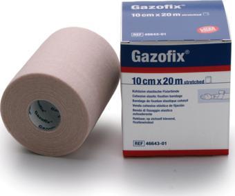 Gazofix 10cm x20m LF Bsn Fiksasyon Bandajı Ten