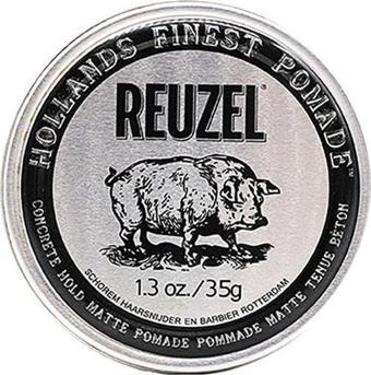 Reuzel Concrete Hold Matte Pomade Erkekler için Saç Şekillendirici Krem 35Gr