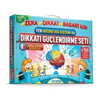 Adeda - DGS Dikkati Güçlendirme Seti 4 Yaş (3 Kitap)  - Adeda Yayıncılık
