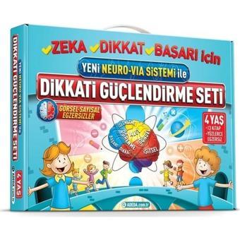 Dikkati Güçlendirme Seti Anasınıfı 4 Yaş - Osman Abalı - Adeda Yayıncılık