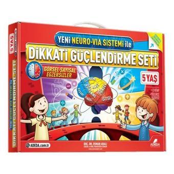 Dikkati Güçlendirme Seti Anasınıfı 5 Yaş - Osman Abalı - Adeda Yayıncılık