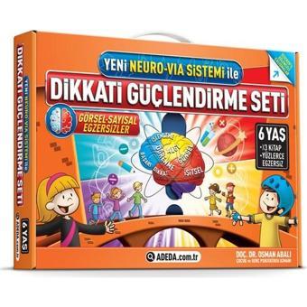 Dikkati Güçlendirme Seti Anasınıfı 6 Yaş - Osman Abalı - Adeda Yayıncılık