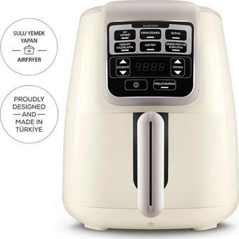 Karaca Air Pro Cook Xl 2 In 1 Konuşan Airfryer Iconic Beige 4 Kişilik