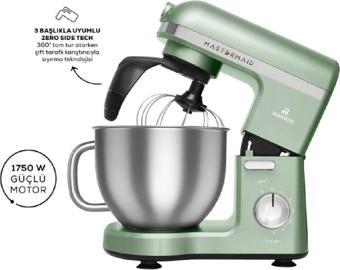 Karaca Mastermaid Chef Pro Çift Kollu Stand Mikser Cabbage Green 1750 W